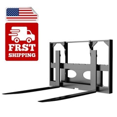 Mini Skid Steer Loader Attachment Pallet Forklift Fork FREE SHIPPING 2026 NEW