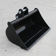 600mm Plain Bucket Attachment For Mini Excavator 0.8ton-1.5ton with Pins