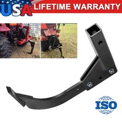 Racewill Hitch Lawn Mounted Ripper Garden Plow for ATV/UTV Tractor W/2″ Receiver