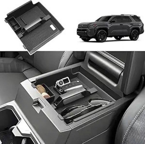 Center Console Organizer for All Trims, with Small Handle & Coin Holder, Durable