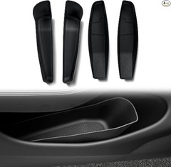 4PCS Door Side Pocket Storage Box for 2025 2026 Fro Size: TPE Juniper Interior