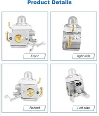 Carburetor Carb Kit Fits for MTX60 MTX70 GX100 MTX60HD MTX70HD, Replaces 16100