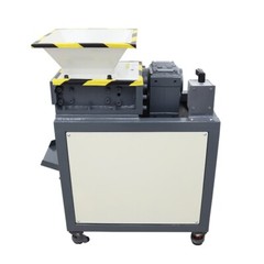 INTBUYING®Double Shaft Garbage Shredding Scrap Metal Shredder Machine 220V 1.5KW