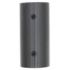 Shaft Coupler 1 1/4″ Round Bore 4 1/2″ Lx2 1/8″ OD Black Oxide Finish SHFTR-2000