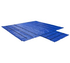 Truck Flatbed Trailer Tarps Combination 18oz/14oz Lumber Tarp 24×27 (8′ Drop)…