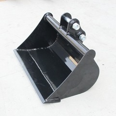 600mm Plain Bucket Attachment For Mini Excavator 0.8ton-1.5ton with Pins