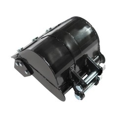 12″ Narrow Excavator Bucket For 2-3.5 Ton Mini Digger Trenching Manganese Steel