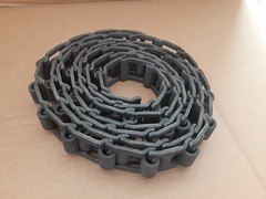 Detachable Steel Chain 10 Feet 1-9/16″ Width, 1.654″ Pitch (with 73 Links 62)