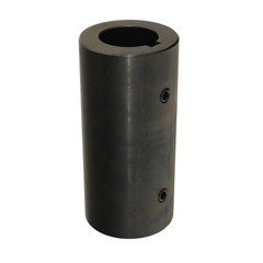 Shaft Coupler 1-1/4″ Round Bore 4-1/2″ L 2-1/8″ OD Black Oxide Finish SHFTR-2005