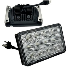 Hi/Lo Beam LED Headlights for John Deere Tractor 5105, 6110, 6200, 6210, 6300