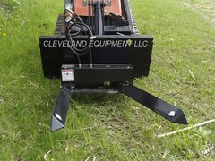 BRADCO MINI TREE FORK / NURSERY FORKS ATTACHMENT Ditch Witch Skid Steer Loader