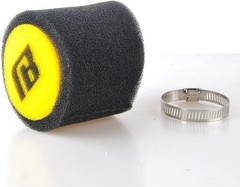 Foam Air Filter, Universal Motorcycle 35mm Replacement High Perform Size: 35MM