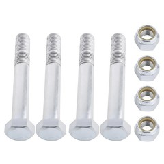 Excavator Pins 25mm x 170mm 10.9 Grade Steel Attachment Hardware 4 Pack