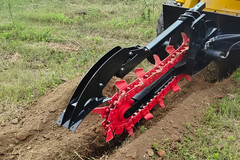 60in Trench Depth Trencher Attachment Chain Ditcher Trench for Bobcat Skid Steer