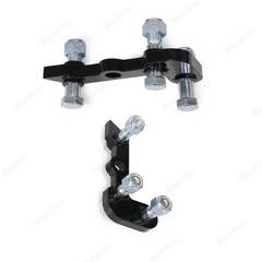 L-Shaped 3-Holes Bracket Hydraulic Thumb Clip Fits Mini Excavators Attachments
