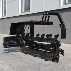 New Mini Skid Steer Loader Trencher Attachment Loader Trencher Free Shipping