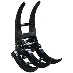 Heavy-Duty Mini Excavator Grabber Attachments Wood Root Grapple 1-2 Tons Diggers