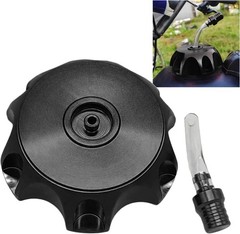 1 PC Car Fuel Tank Cap, 3.14″ x 3.14″ x 0.98″ Alloy Hexagonal Gas Fuel Tank Cap