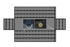 24×27 (8′ Drop) Lumber Tarp Truck Trailer Flatbed 18oz Double Flap