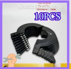 NEW 10pcs Bucket Pin Shim Kit 40mm for Excavator And Skid Steer 3mm T Detachable