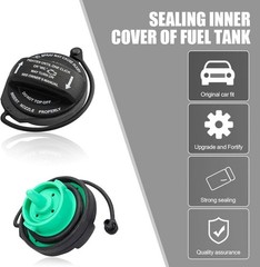 2.44″ Fuel Tank Cap, Leak-Proof Sealed Inner Cap for Fuel Filler Port, Standard