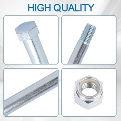 2PCS 25mm Mini Excavator Bucket Pins Heavy Duty Attachment Pins for Replacement