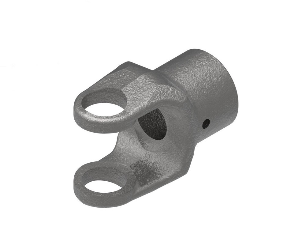 Weasler 1-1/2″ Round Bore 1/4″ Shear Pin Hole Implement Yoke 14N Series 802-1424