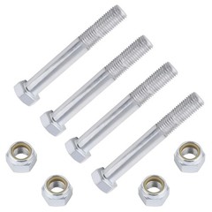 Excavator Pins 25mm x 170mm 10.9 Grade Steel Attachment Hardware 4 Pack