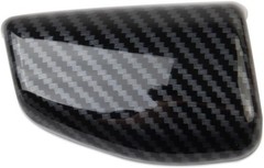Carbon Fiber Style Center Console Gear Shift Head Cover Trim for Tucson/Santa Cr