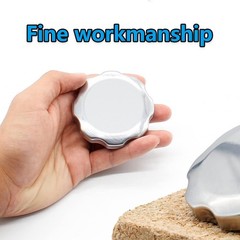 Gas Fuel Tank Cap Chrome Finished Gas Tank Cap for 5.5HP 6.5HP Engi Size: 72mm