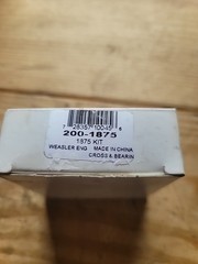 Weasler Cross & Bearing Kit 1.00″ Cap x 3.250 OAL w/ Internal Snap Rings