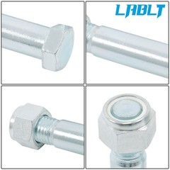 LABLT 2pcs Bucket Pins 25mm/0.98in Fit For Mini Excavator Attachment Connection