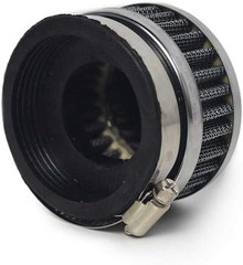 54mm Motorcycle Air Filter Universal Intake Round Reusable Washa Size: 52-54mm