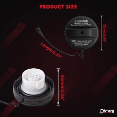 Fuel Tank Filler Cap, Gas Cap Compatible With Vehicle 4Runner, Avalon, Camry, Co