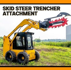 60in Trench Depth Trencher Attachment Chain Ditcher Trench for Bobcat Skid Steer