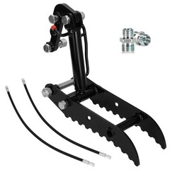 Universal Hydraulic Thumb Clip for Typhon Mini Excavators Attachment up to 3tons