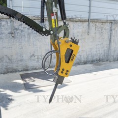 6-in-1 Mini Excavator Attachment Combo Tool Kit Multi-Function Fit 2-3 ton