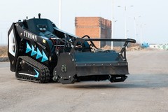 New TYPHON STOMP X1300 & STOMP 509 Mini Skid Steer Forestry Mulcher Attachment