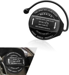 1 PC Black Fuel Tank Cap Replacement 5Q0201550L, Compatible with Audi A4 A5 A8 S