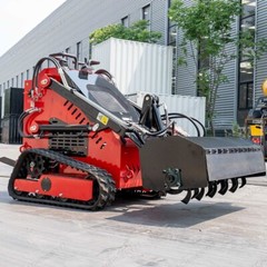 On-Sale Rotary Tiller Attachment for Dingo Mini Skid Steer Loader Free Shipping