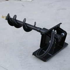 NEW 8” Auger for Mini Skid Steer Loader Attachment Post Hole Drill USA Stock