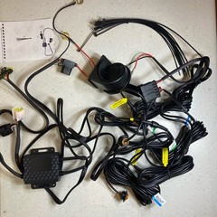 KEMIMOTO Universal UTV Turn Signal Kit w/ Horn, Rocker Switch & Wiring Harness