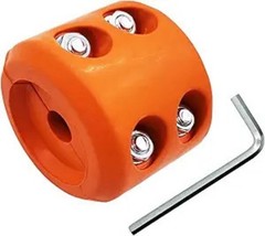 Winch Cable Hook Rubber Stopper with Allen Wrench, Durable Shock-Absorbing Stopp