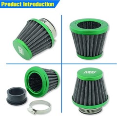 Motorcycle Air Filter 38mm for 110cc 125cc Coolster CRF Dirt Pit Color: Green