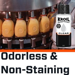 Kroil Clear Food Grade Penetrating Oil (Aerosol Spray-10oz Can-Single)