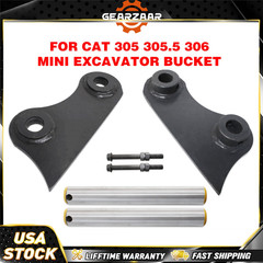 For Cat 305 305.5 306 Excavator bucket ears and pins Weld on 45mm 10-1/4″ C – C