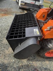 53″ Skid Steer Concrete Cement Mixer “Mix & Go” Mower King SSCM53 Hydraulic QA
