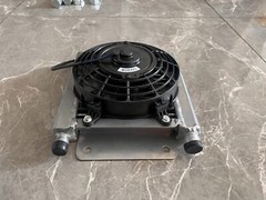 AGT Radiator Fan Hydraulic Oil Cooler Fan For 1-1.8ton Mini Excavator Attachment