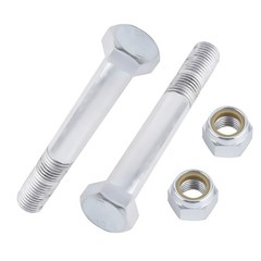 2pcs 25mm Excavator Pins Bolts & Nuts Kit for mini Excavator Attachment