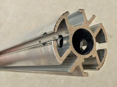 Dump Truck Tarp System 4 Spring Electric Aluminum Complete Flip Tarp WITH TARP